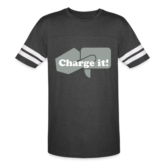 Charge It Sport T-Shirt - vintage smoke/white