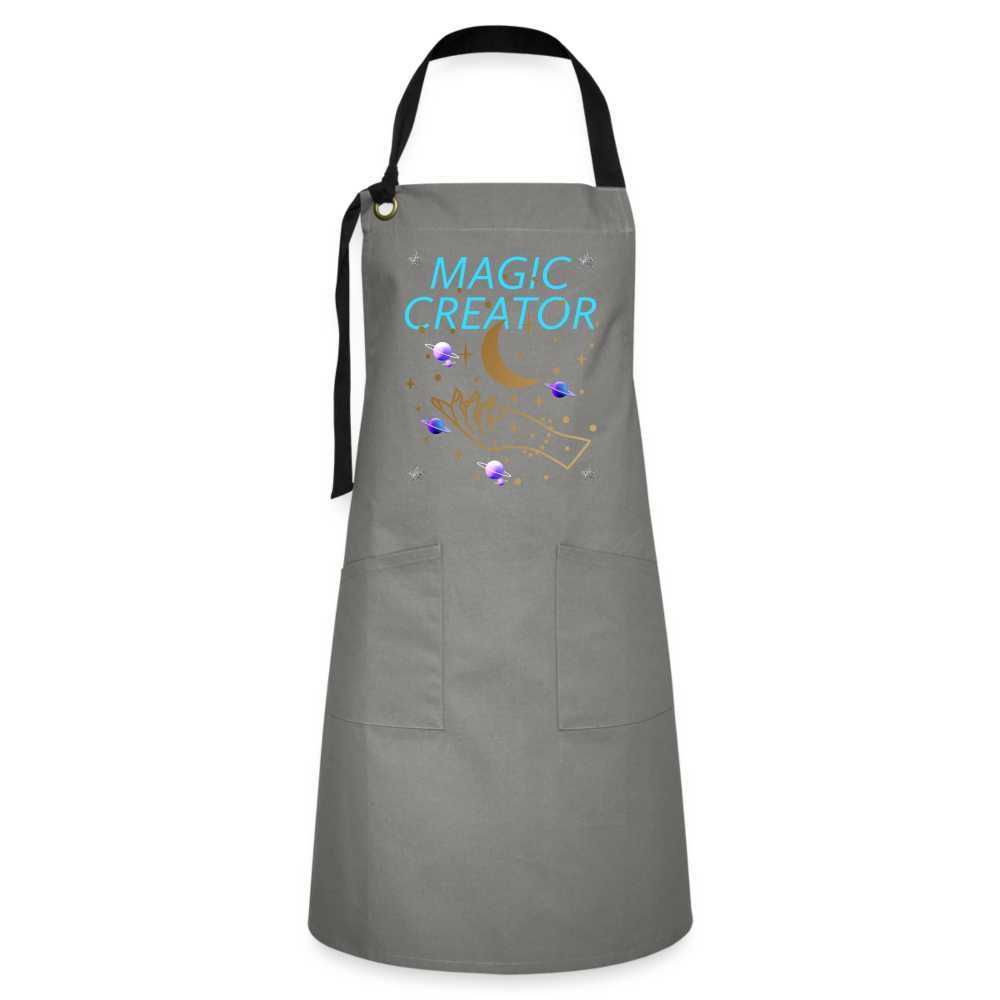 Magic Creator Artisan Apron - gray/black