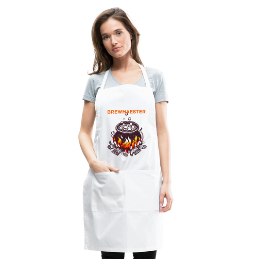 Brewmaester Adjustable Apron - white