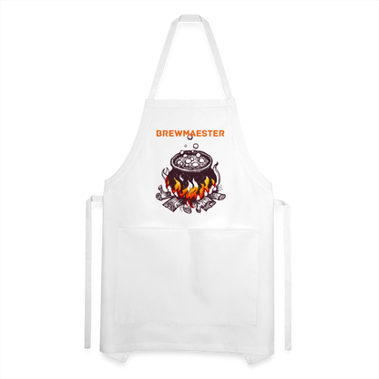 Brewmaester Adjustable Apron - white
