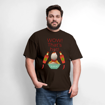 That's Hot T-Shirt - brown