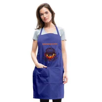 Brewmaester Adjustable Apron - royal blue