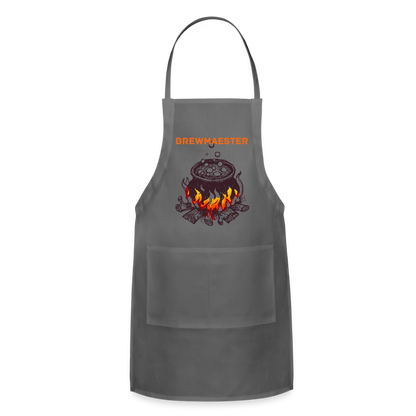 Brewmaester Adjustable Apron - charcoal