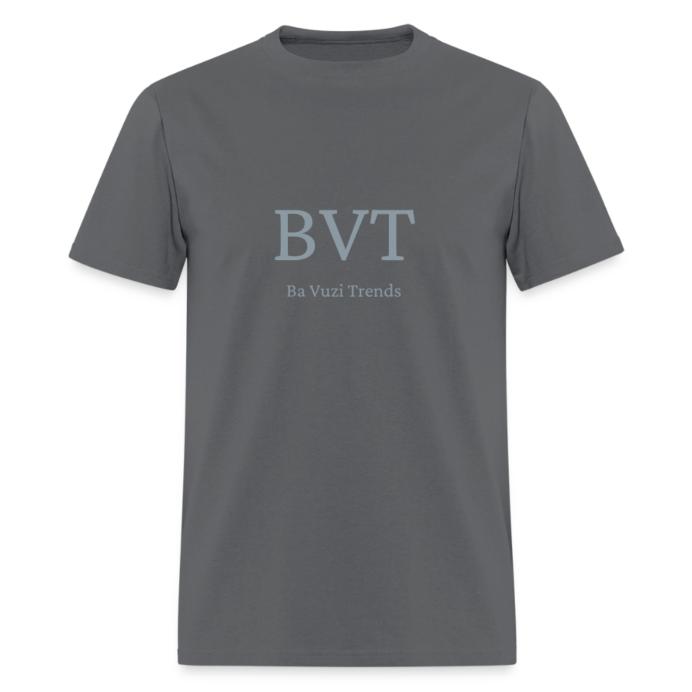 BVT Silver Metallic Unisex Tshirt - charcoal