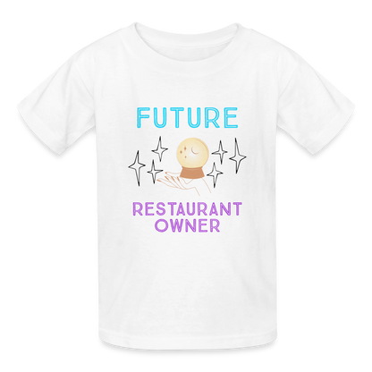 Future Owner Youth T-Shirt - white