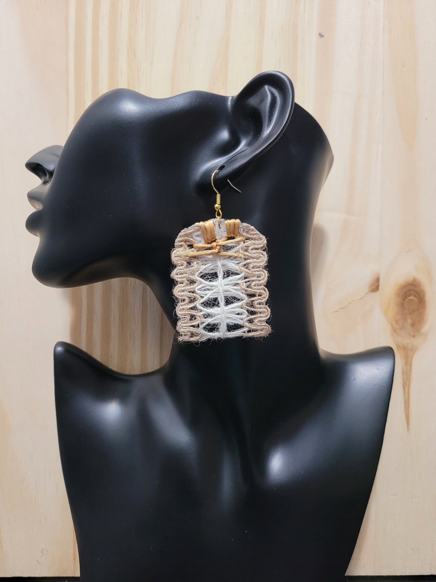Woven Essence Drop Earrings