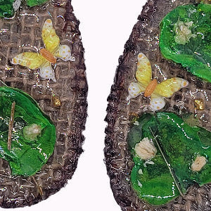 Verdant Relic Drop Earrings