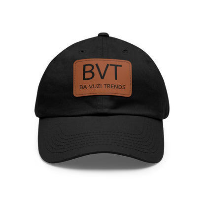 BVT Dad Hat with Leather Patch