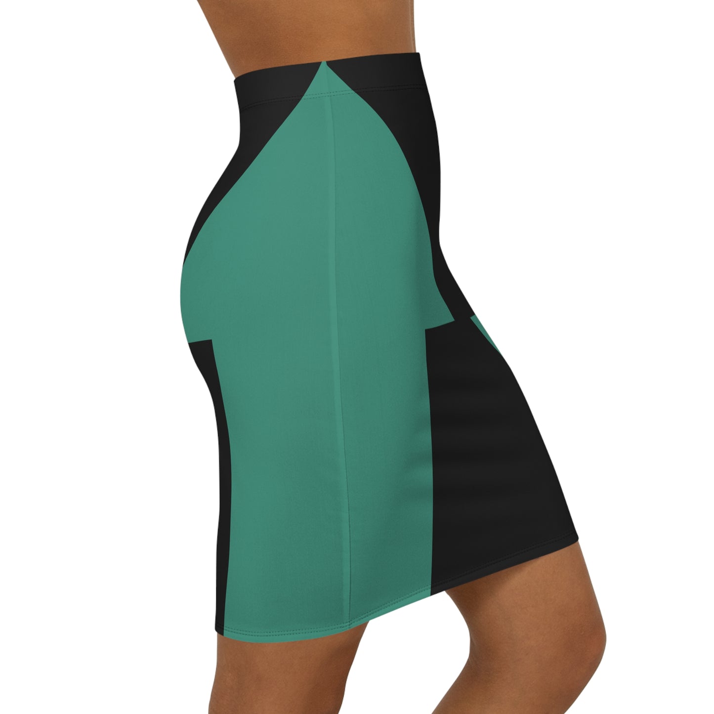 Chic Geometric Women's Pencil Skirt BG