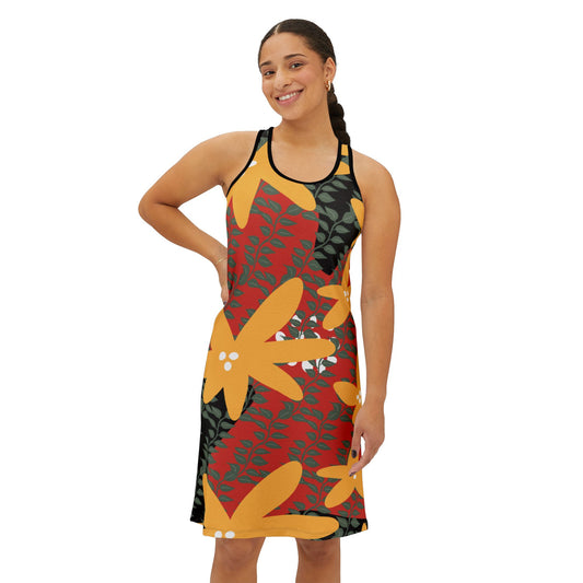 Bohemian Floral Racerback Dress B
