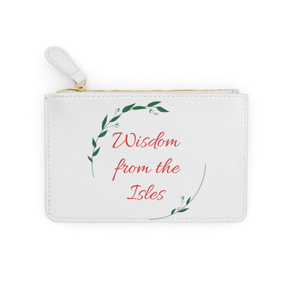 Wisdom FTI White Mini Clutch Bag