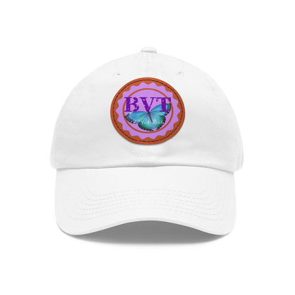 Ba Vuzi Trends Hat Leather Patch (Rd)