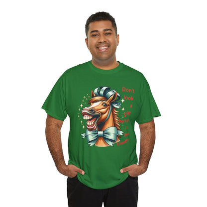 Gift Horse Cotton Tee