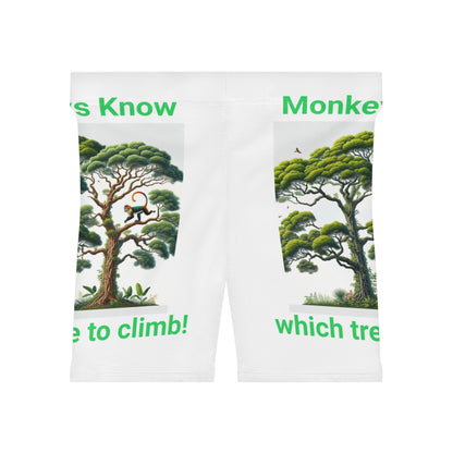 Monkeys Know Biker Shorts