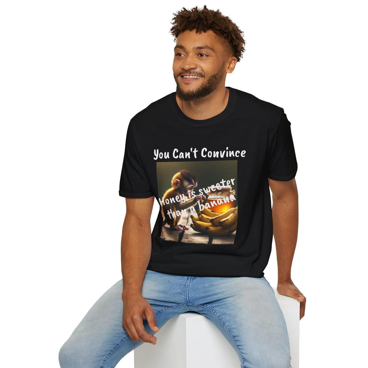 You Can't Convince Honey & Banana Graphic Tee
