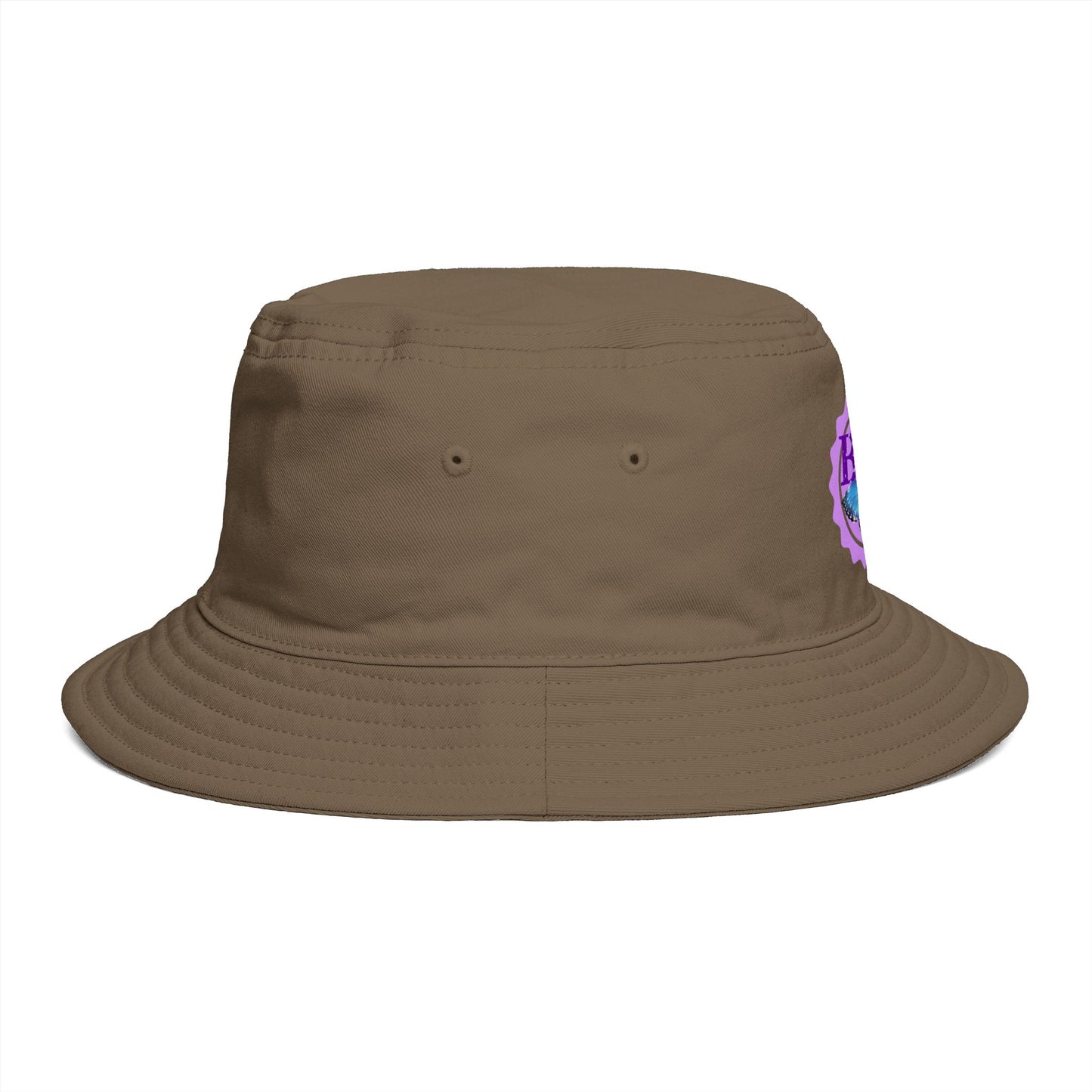 BVT Butterfly Logo Bucket Hat — Casual Sun Hat
