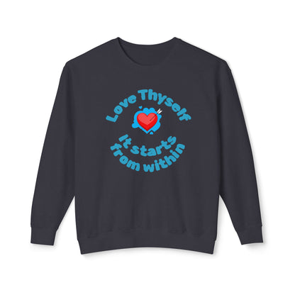 Love Thyself Unisex Lightweight Sweatshirt