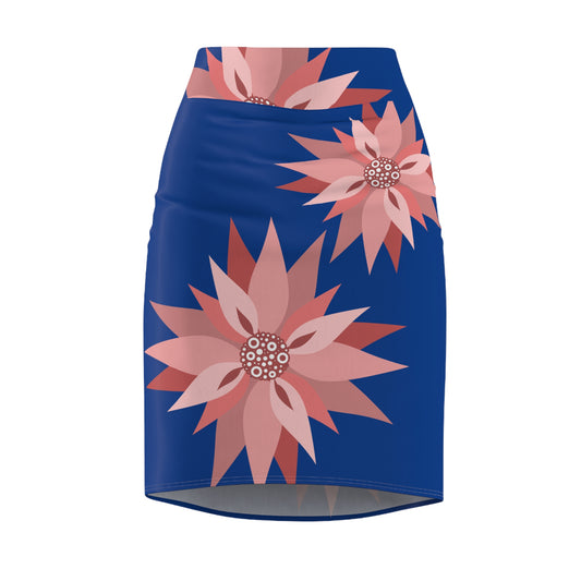 Floral Women's Pencil Skirt B