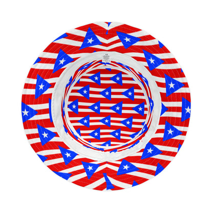 Puerto Rico Hat Mini Patterned Bucket