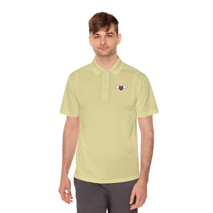 EMbrace The You Men's Sport Polo Shirt (Logo)