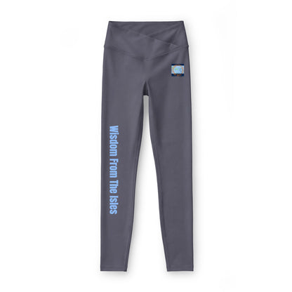 Wisdom from the Isles Women’s Luxe Leggings Aqua