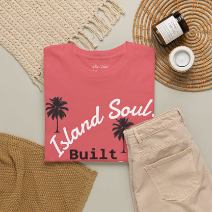 Island Soul Unisex Tee - Built on Rice-n-Peas & Road