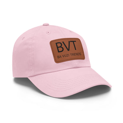 BVT Dad Hat with Leather Patch