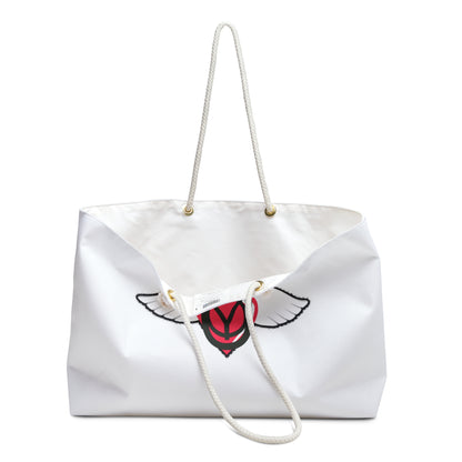 Embrace the You (Logo) Weekender Bag White