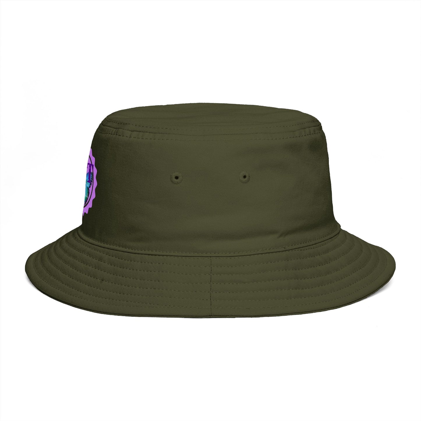 BVT Butterfly Logo Bucket Hat — Casual Sun Hat