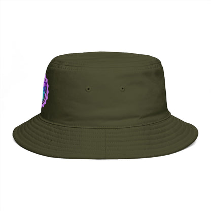 BVT Butterfly Logo Bucket Hat — Casual Sun Hat