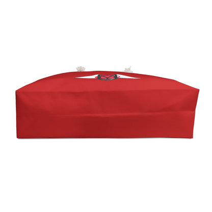 Embrace You Weekender Bag – Winged Heart Red Travel Tote