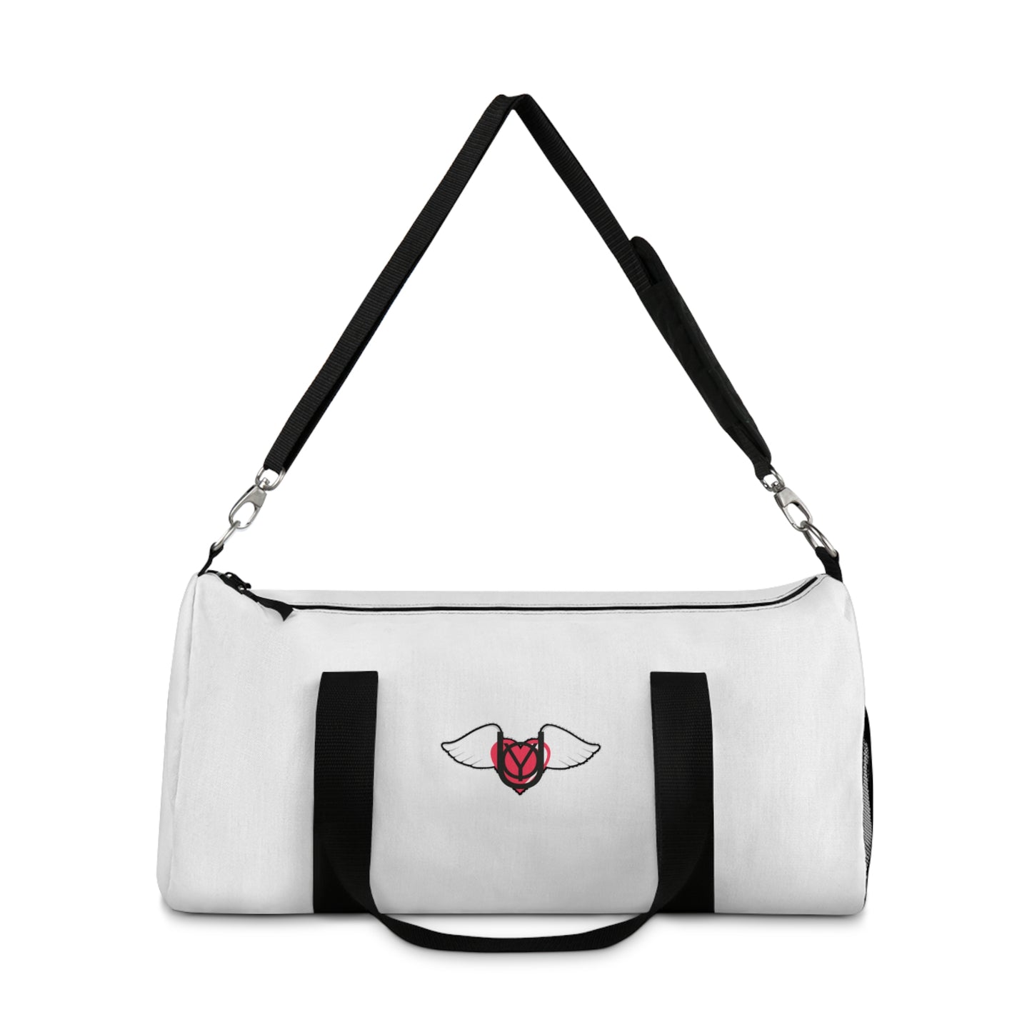 Travel Duffel Bag  — Embrace You White Gym Bag