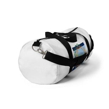 Wisdom from the Isles Duffel Bag (White)