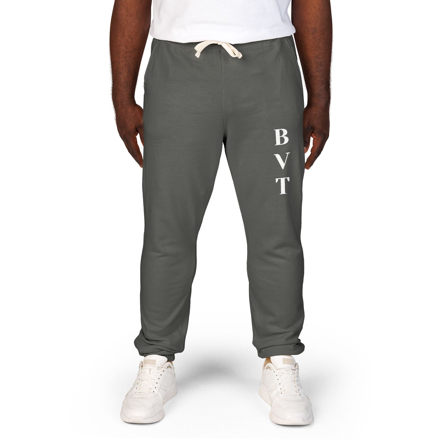 Unisex Fleece Sweatpants  BVT Garment-Dyed