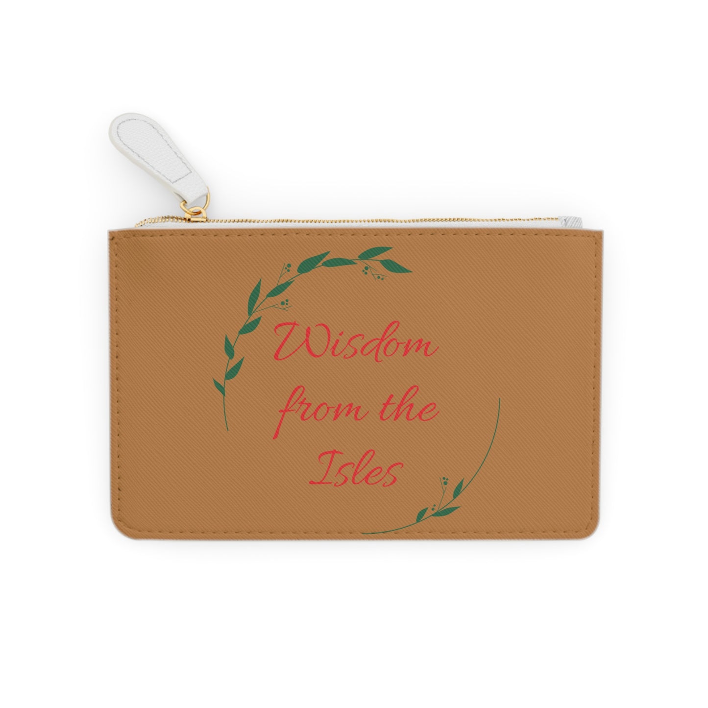 Wisdom FTI Mini Clutch Bag (Tan)