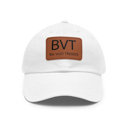 BVT Dad Hat with Leather Patch