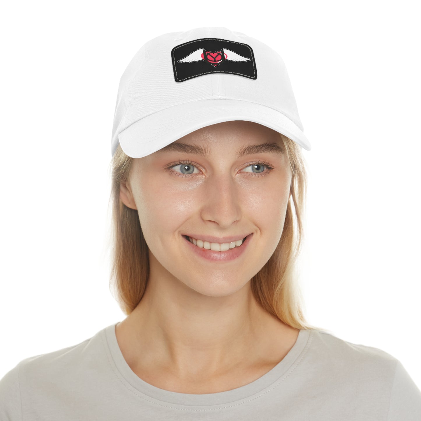 Embrace You Red Patch Dad Hat