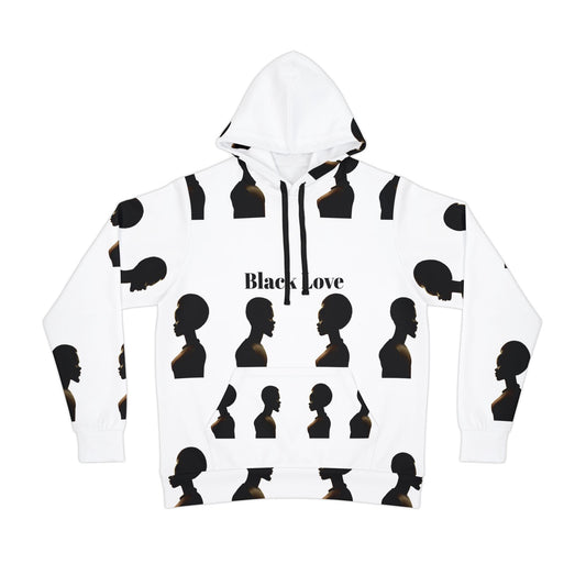 Black Love Athletic Hoodie for Empowerment and Style