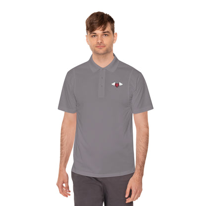 EMbrace The You Men's Sport Polo Shirt (Logo)