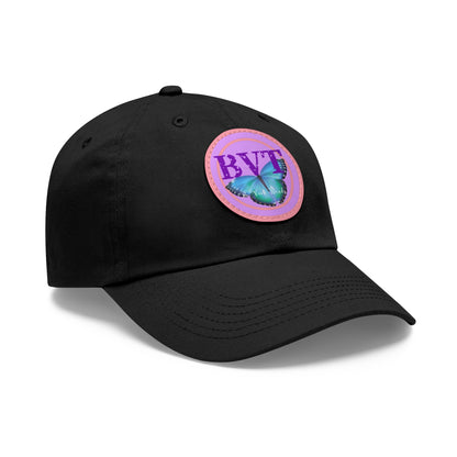 Butterfly Patch Dad Hat — BVT Logo Black Cap