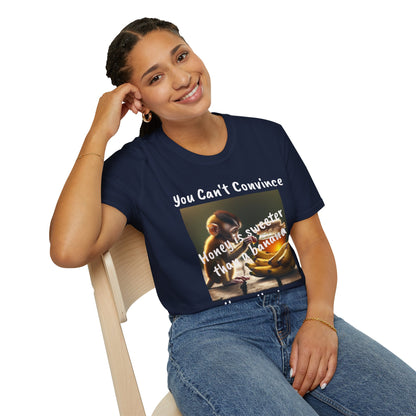 Honey and Banana Graphic T-Shirt — "You Can't Convince"