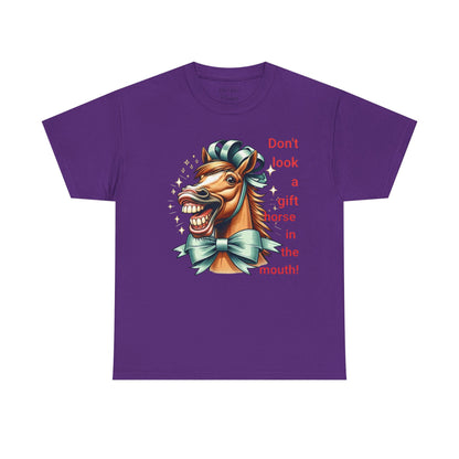 Gift Horse Cotton Tee
