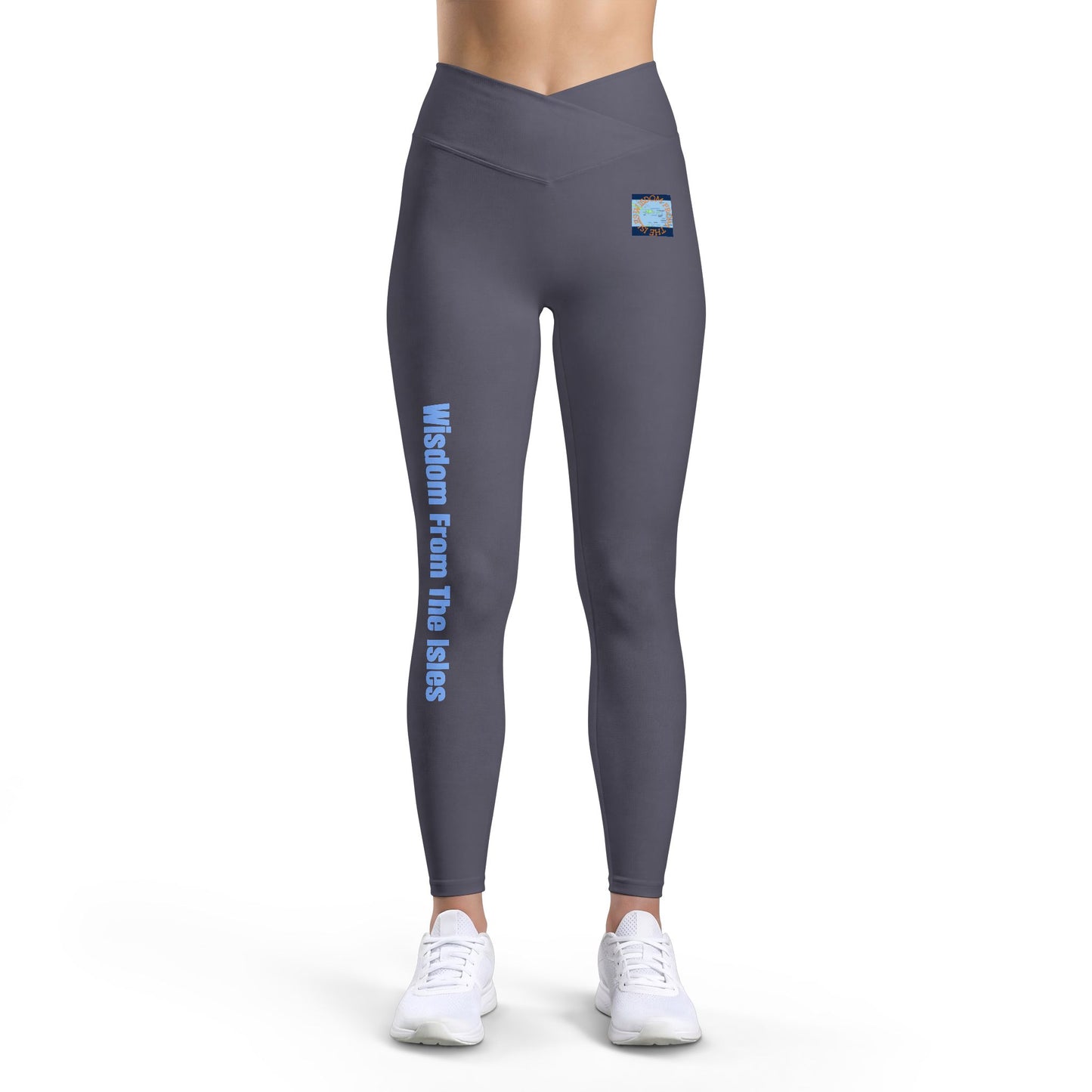 Wisdom from the Isles Women’s Luxe Leggings Aqua
