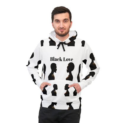 Black Love Athletic Hoodie for Empowerment and Style
