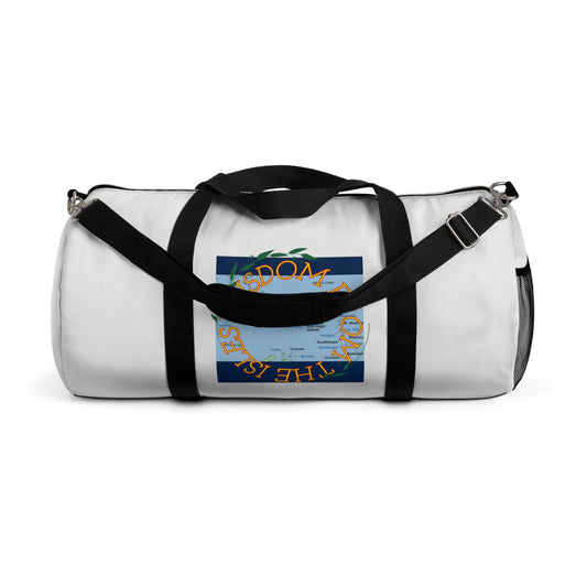 Wisdom from the Isles Duffel Bag (White)
