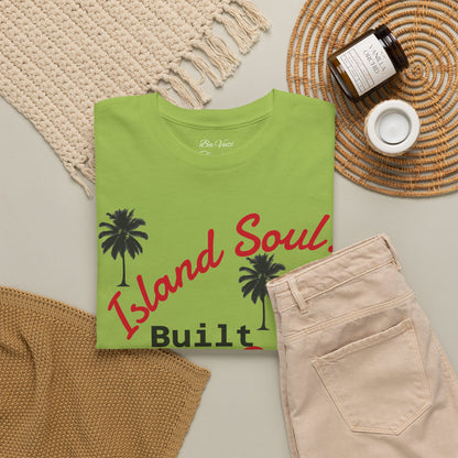 Island Soul Unisex Tee - Built on Rice-n-Peas & Road