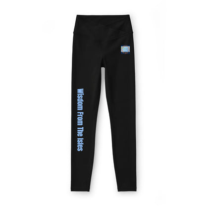 Wisdom from the Isles Women’s Luxe Leggings Aqua