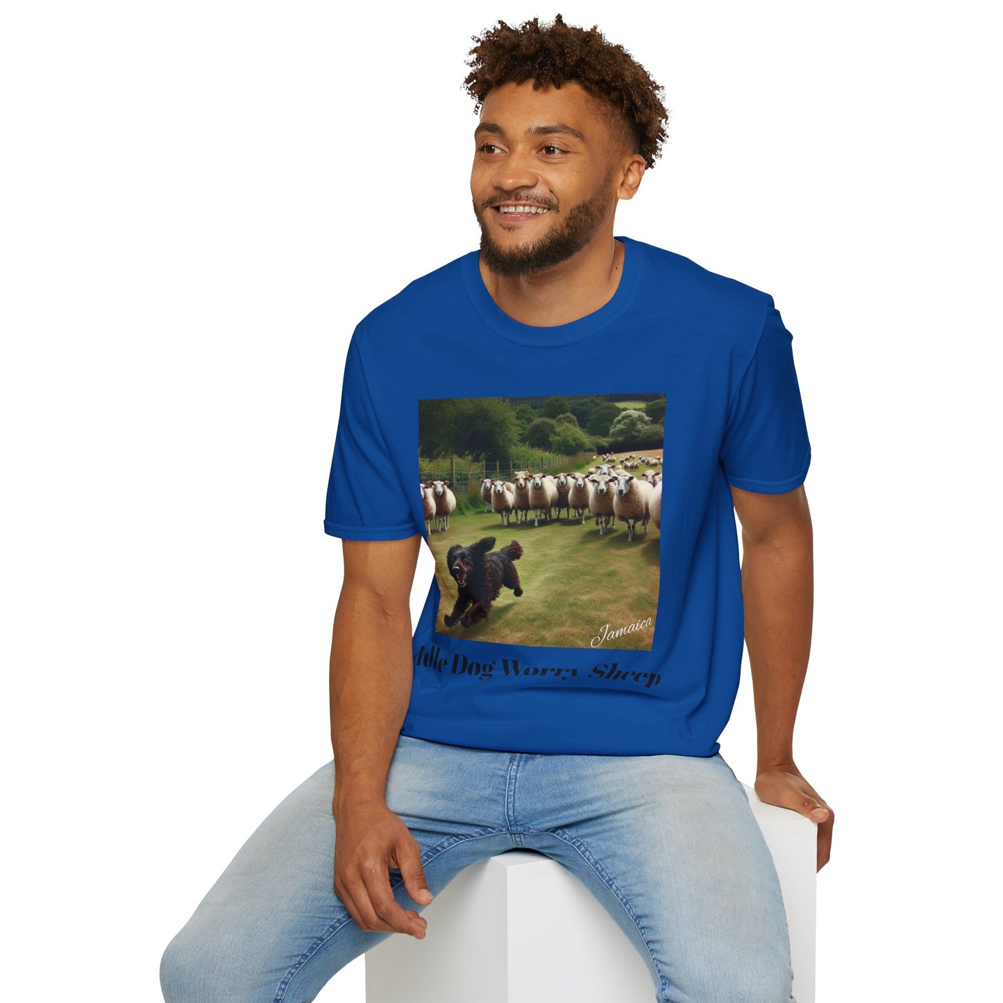 Idle Dog Softstyle T-Shirt