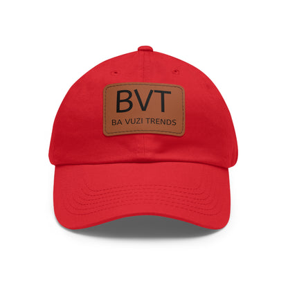 BVT Dad Hat with Leather Patch