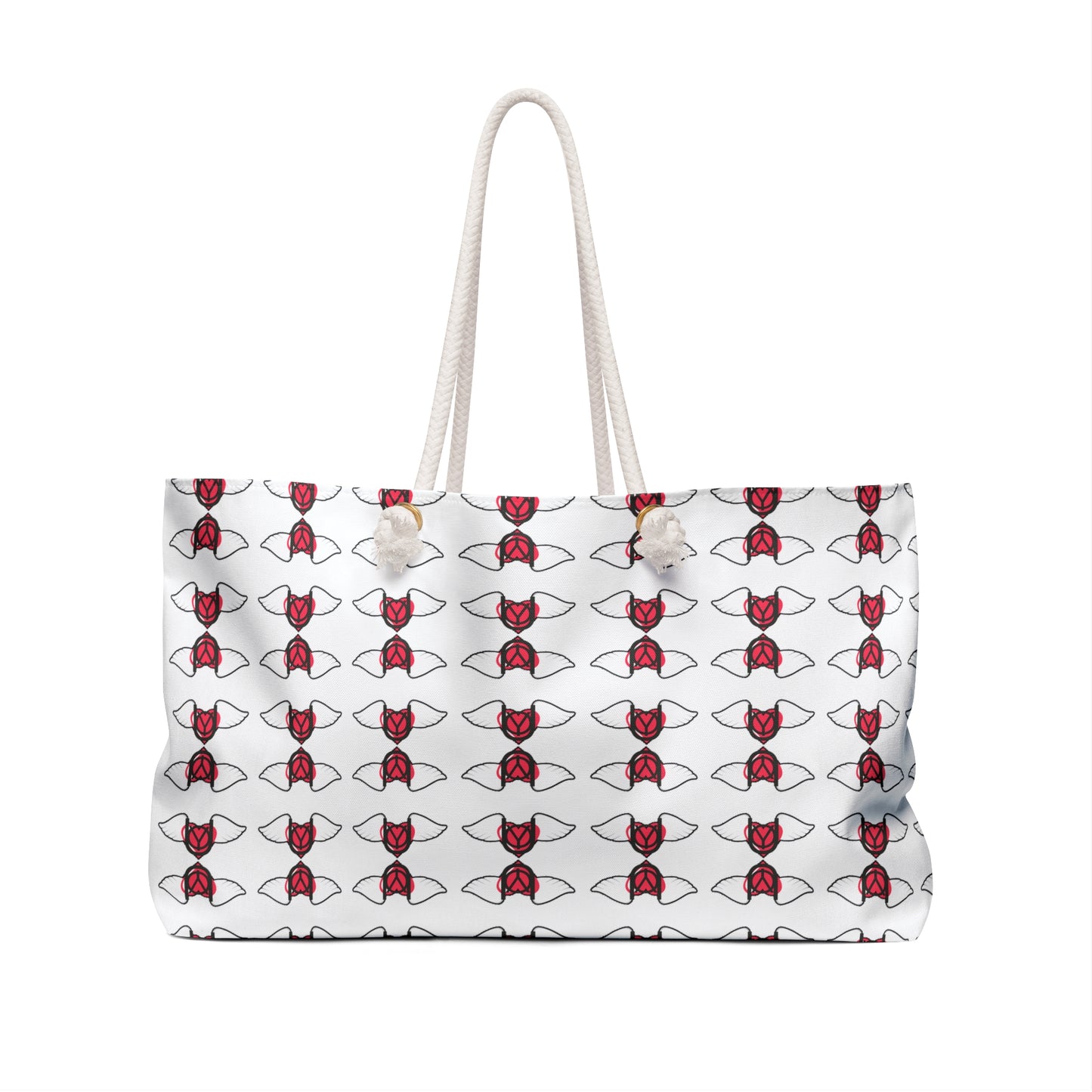 Embrace You Weekender Bag — Mini Logo Travel Tote